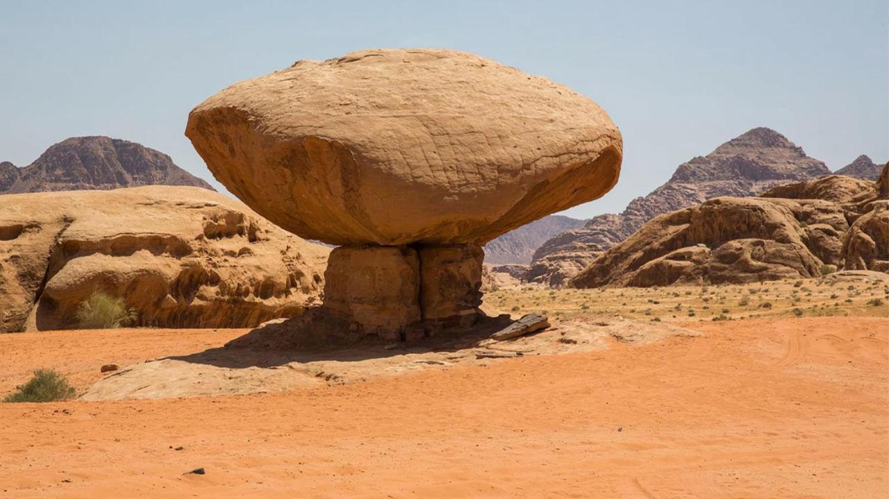 Wadi Rum Al-Omar Hotell Eksteriør bilde