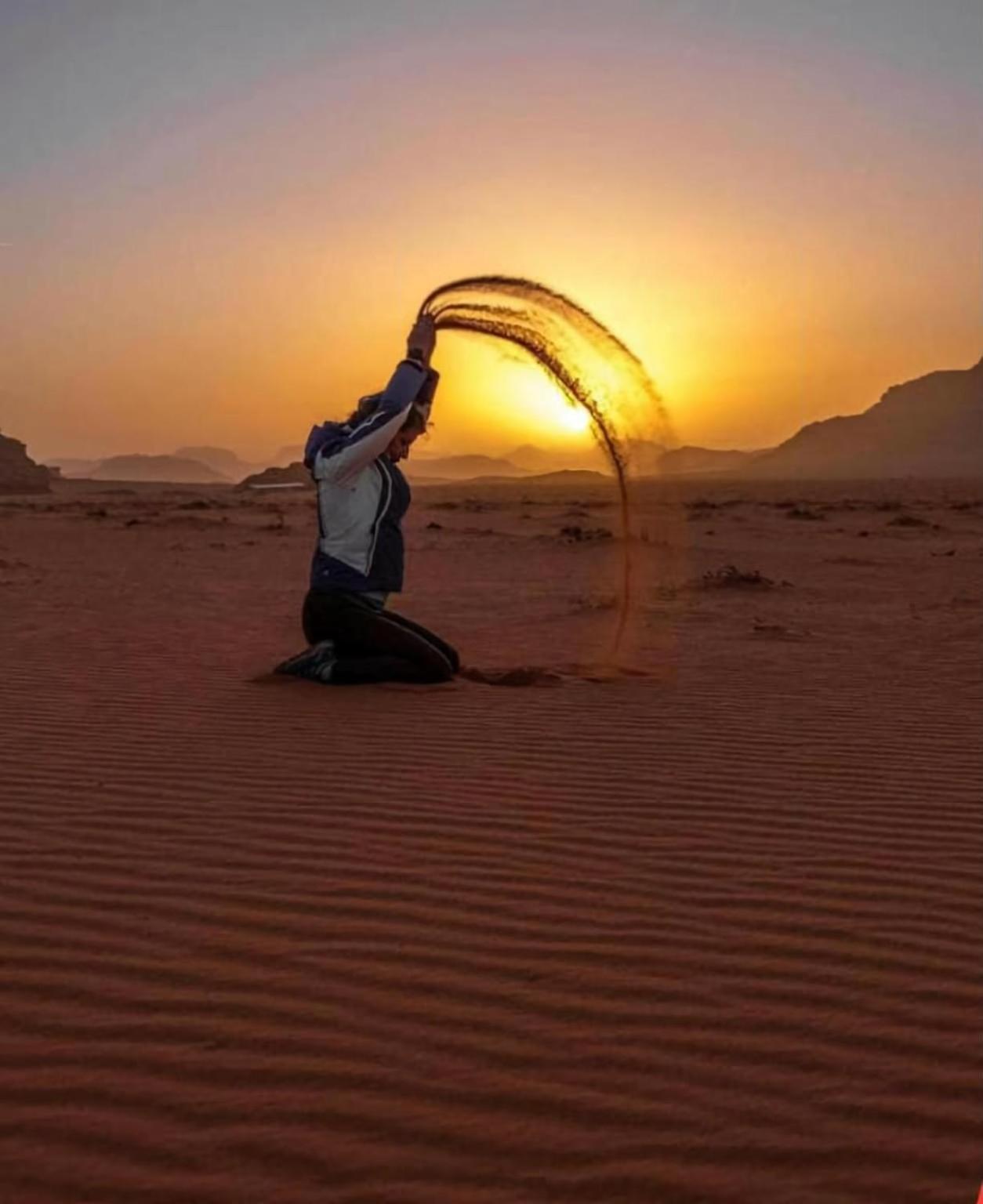 Wadi Rum Al-Omar Hotell Eksteriør bilde